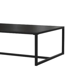Emma And Oliver All-Weather Commercial Grade Indoor/Outdoor Steel Patio Coffee Table In Black -Home office GUEST 001f32d1 0f85 418c bde6 502f5a0afa3d