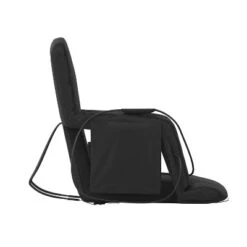 Emma And Oliver Extra Wide Foldable Reclining Heated Stadium Chair With Backpack Straps - Black -Home office GUEST 0164d11f 99b5 4b3d a1a0 04f0e5d8223f