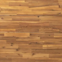 Emma And Oliver Natural Finish Solid Acacia Wood Dining Table With Black Metal Legs For Indoor And Outdoor Use -Home office GUEST 02b3408a 228d 4438 ad98 1eadfb58d239