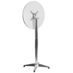 Emma And Oliver 23.25" Round Aluminum Indoor-Outdoor Bar Height Table With Flip-Up Table 5 Emma And Oliver 23.25" Round Aluminum Indoor-Outdoor Bar Height Table With Flip-Up Table -Home office GUEST 03b4191c 2e99 42e7 b20f d5ae5ec6d1e3