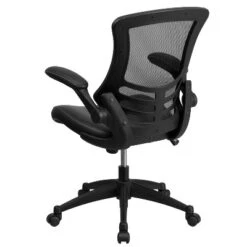 Emma And Oliver Mid-Back Mesh Swivel Ergonomic Task Office Chair With Flip-Up Arms -Home office GUEST 05fcc0a2 4ad3 440e 8d14 e4a98c5679ac