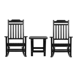 Emma And Oliver Set Of 2 Indoor/Outdoor Poly Resin Rocking Chairs With Side Table 27 Emma And Oliver Set Of 2 Indoor/Outdoor Poly Resin Rocking Chairs With Side Table -Home office GUEST 05fffc0b fcd0 4f4d ac36 61d8c98509f5