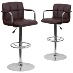Emma And Oliver Adjustable Bar Stools -Home office GUEST 0803212e d182 4bef 9ad4 82c5159eaea4