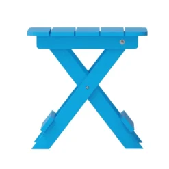 Emma And Oliver Portable Folding HDPE Adirondack Side Table For Indoor/Outdoor Use 22 Emma And Oliver Portable Folding HDPE Adirondack Side Table For Indoor/Outdoor Use -Home office GUEST 09e5fc78 7230 406f b3cb 99de87ac4d67