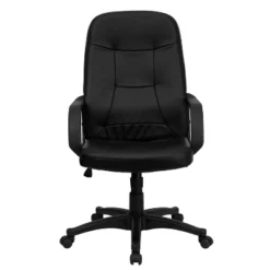 Emma And Oliver High Back Black Glove Vinyl Executive Swivel Office Chair With Arms 17 Emma And Oliver High Back Black Glove Vinyl Executive Swivel Office Chair With Arms -Home office GUEST 09ed70ef a08c 4915 84c5 5cae5aad2301