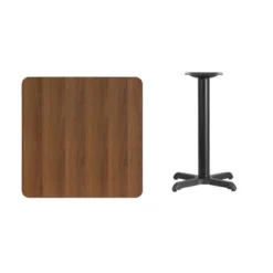 Emma And Oliver 30" Square Laminate Table Top With 22"x22" Table Height Base -Home office GUEST 0a26ef0d da5c 4ed1 a2ef d331ff8ed6a7