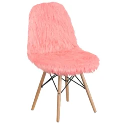 Emma And Oliver Shaggy Dog Fur Accent Chair -Home office GUEST 0bbfcf20 6f07 4eb3 ba47 7aa37667e47e