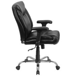 Emma And Oliver 400 Lb. Big & Tall Mid-Back Deep Tufted Ergonomic Task Office Chair & Arms -Home office GUEST 0cefd832 0eda 4d10 ad84 b36071ca222d