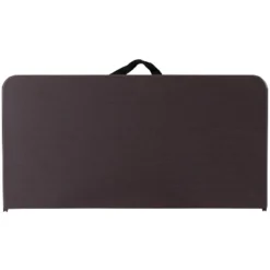 Emma And Oliver 2.83-Foot Square Bi-Fold Plastic Folding Table With Carrying Handle -Home office GUEST 0df9ce9e c368 4c8e a615 e6d6d69baa12