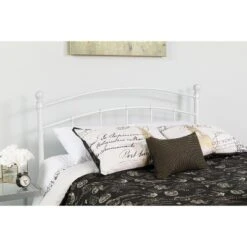 Emma And Oliver Decorative Metal Headboard -Home office GUEST 13b744a3 ad27 4fb3 90a3 5e15838ee147