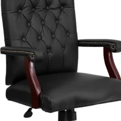 Emma And Oliver Martha Washington Executive Swivel Office Chair With Arms -Home office GUEST 16cb4874 d3f4 4468 98b2 456e07251d05