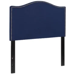 Emma And Oliver Arched Headboard With Accent Nail Trim -Home office GUEST 175fbcbb 0cbb 4da4 8501 d911e34ee3c1 1