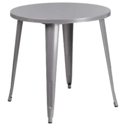 Emma And Oliver Commercial Grade 30" Round Colorful Metal Indoor-Outdoor Dining Table 21 Emma And Oliver Commercial Grade 30" Round Colorful Metal Indoor-Outdoor Dining Table -Home office GUEST 17e9256c 940c 4494 b2cf d75ee305f12b
