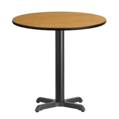 Emma And Oliver 30" Round Laminate Table Top With 22"x22" Table Height Base 7 Emma And Oliver 30" Round Laminate Table Top With 22"x22" Table Height Base -Home office GUEST 1851e64e 0916 46d2 b233 9854e96f01a6