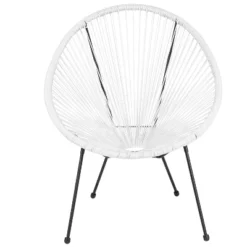 Emma And Oliver Rattan Bungee Lounge Chair -Home office GUEST 18821624 b079 4949 b3fb c55068cbdd5d