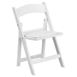 Emma And Oliver 11 Pack Kids White Resin Folding Chair With White Vinyl Padded Seat -Home office GUEST 1a025356 529f 4e9f a072 b1852b1cc337