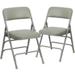 Emma And Oliver 2 Pack Home & Office Portable Party Events Padded Metal Folding Chair -Home office GUEST 1d994e10 dff9 4555 b2b9 f989a8b4c8e3