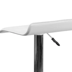 Emma And Oliver 2 Pack Contemporary Vinyl Adjustable Height Barstool With Solid Wave Seat And Chrome Base -Home office GUEST 1db54b38 9f7b 48ba 9eb5 54f17d0aba5f