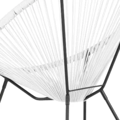Emma And Oliver Rattan Bungee Lounge Chair -Home office GUEST 23570391 dbe4 4b15 b099 0d7abf84f19c