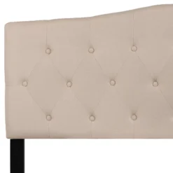 Emma And Oliver Arched Button Tufted Upholstered Headboard -Home office GUEST 2549f7a2 f65b 4550 98ea 6f329ecc0367