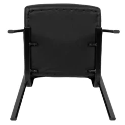 Emma And Oliver Black LeatherSoft Executive Reception Chair - Guest Chair -Home office GUEST 2697a0fb 8e64 43e2 a69b 43f526c7cae4