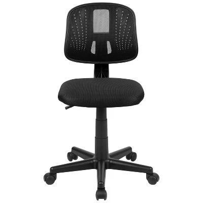 Emma And Oliver Mid-Back Mesh Swivel Task Office Chair With Pivot Back 2 Emma And Oliver Mid-Back Mesh Swivel Task Office Chair With Pivot Back - Image 2
