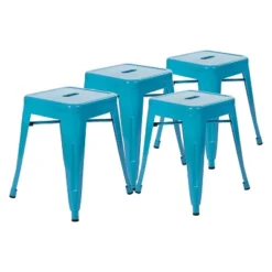Emma And Oliver 18 Inch Table Height Indoor Stackable Metal Dining Stool-Set Of 4 28 Emma And Oliver 18 Inch Table Height Indoor Stackable Metal Dining Stool-Set Of 4 -Home office GUEST 27d6cbfb 5f94 44a1 a452 aa9da6547278
