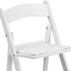 Emma And Oliver 10 Pack Kids White Resin Folding Event Party Chair With Vinyl Padded Seat -Home office GUEST 2a3f48b8 b20e 4ef9 99c4 6193737c1bd8