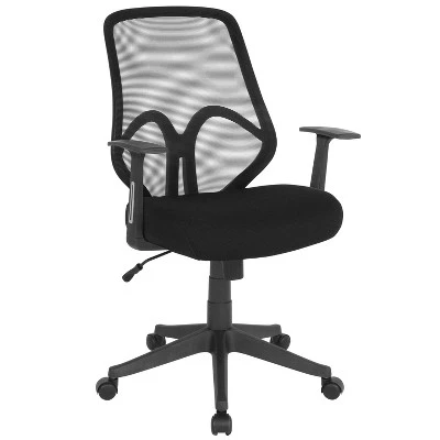 Emma And Oliver High Back Flexible Mesh Office Chair With Arms 7 Emma And Oliver High Back Flexible Mesh Office Chair With Arms - Image 7