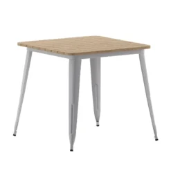 Emma And Oliver Indoor/Outdoor Dining Table, 31.5" Square All Weather Poly Resin Top With Steel Base 25 Emma And Oliver Indoor/Outdoor Dining Table, 31.5" Square All Weather Poly Resin Top With Steel Base -Home office GUEST 2d1c7508 969d 44d1 868e cc6814387f15