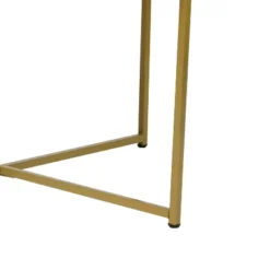 Emma And Oliver Laminate Living Room Coffee Table With Crisscross Metal Frame -Home office GUEST 2ddbfb9c 40e2 459e b18b 1981de5699d1