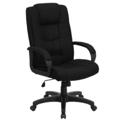 Emma And Oliver High Back Multi-Line Stitch Executive Swivel Office Chair With Arms -Home office GUEST 2dff0aa8 b3c3 490c ab8c ea9256fc98eb