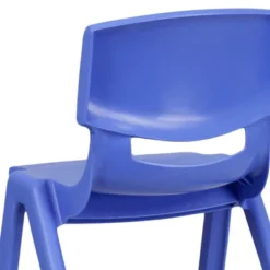 Emma And Oliver 4 Pack Plastic Stackable K-2 School Chair With 13.25"H Seat -Home office GUEST 3134829f 41d1 4649 85d1 4f9a3a1e6e71