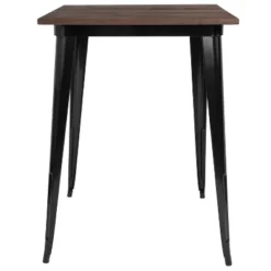 Emma And Oliver 31.5" Square Wood/Metal Indoor Bar Height Table 6 Emma And Oliver 31.5" Square Wood/Metal Indoor Bar Height Table -Home office GUEST 32d5a5fd 24cf 4d2d a184 8b777e5c0816