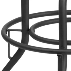 Emma And Oliver 24" Counter Height Stool With Swivel Lift Black LeatherSoft Seat -Home office GUEST 337eb5a1 3bb5 4388 bf00 7015daf8422a