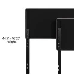 Emma And Oliver Modern Upholstered Headboard With Horizontal Line Stitching And Adjustable Height Rails 15 Emma And Oliver Modern Upholstered Headboard With Horizontal Line Stitching And Adjustable Height Rails -Home office GUEST 348ebca8 ef0c 420a b8ca bcbf494e294d