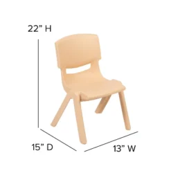 Emma And Oliver 10 Pack Plastic Stackable School Chair With 12" Seat Height -Home office GUEST 352a1067 07e6 4862 a992 0f69a183231e