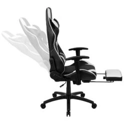 Emma And Oliver Racing Gaming Ergonomic Chair With Reclining Back, Footrest In Red LeatherSoft 20 Emma And Oliver Racing Gaming Ergonomic Chair With Reclining Back, Footrest In Red LeatherSoft -Home office GUEST 3653ae20 52bb 4d8b bc0b 63fe549eed9a