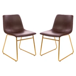 Emma And Oliver 18 Inch Indoor Dining Table Chairs, LeatherSoft Upholstery-Set Of 2 32 Emma And Oliver 18 Inch Indoor Dining Table Chairs, LeatherSoft Upholstery-Set Of 2 -Home office GUEST 3ad18e2c 50e2 4601 a66f a732d1eb6b29