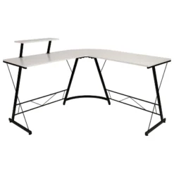 Emma And Oliver L-Shaped Computer Desk, Gaming Desk, Home Office Desk, Frame -Home office GUEST 3b087c49 d0ff 41bc b391 369748e683b4