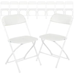 Emma And Oliver Set Of 10 Stackable Folding Plastic Chairs - 650 LB Weight Capacity 34 Emma And Oliver Set Of 10 Stackable Folding Plastic Chairs - 650 LB Weight Capacity -Home office GUEST 3b809a57 67e1 4b56 9a00 e7020d7af5b7