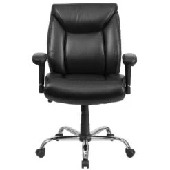 Emma And Oliver 400 Lb. Big & Tall Mid-Back Deep Tufted Ergonomic Task Office Chair & Arms -Home office GUEST 3b941c73 a3e0 45a7 b79a aa9c4f258a80