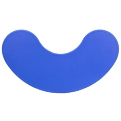 Emma And Oliver 35"W X 65"L Half-Moon Plastic Height Adjustable Activity Table -Home office GUEST 3dc43462 40a6 48b1 9fec cbadc2733845