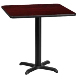 Emma And Oliver 30" Square Laminate Table Top With 22"x22" Table Height Base -Home office GUEST 413ea3a6 d398 4d47 bf4c 4e7002e6e93b