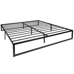 Emma And Oliver 14 Inch Twin Metal Platform Bed Frame/Steel Slat Support/No Box Spring Needed -Home office GUEST 41ff8005 738c 48d8 9e2a 4735288ff358