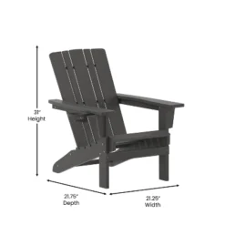 Emma And Oliver Set Of 2 Adirondack Chairs With Cup Holders, Weather Resistant HDPE Adirondack Chairs 17 Emma And Oliver Set Of 2 Adirondack Chairs With Cup Holders, Weather Resistant HDPE Adirondack Chairs -Home office GUEST 42d63e55 c34c 4ebc 8e88 9348476b4b73 1