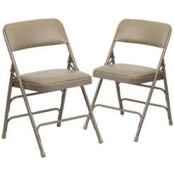 Emma And Oliver 2 Pack Home & Office Portable Party Events Padded Metal Folding Chair -Home office GUEST 4417227e 2cdc 4143 a080 6dbb7ec22f53