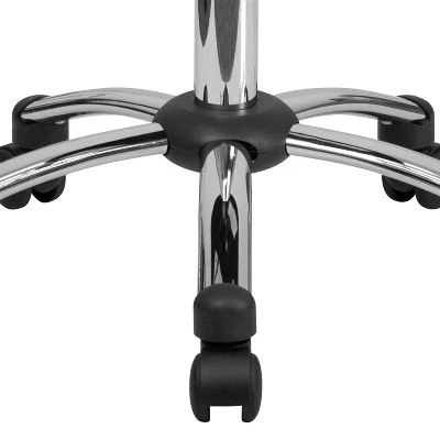 Emma And Oliver Medical Ergonomic Stool With Chrome Base 6 Emma And Oliver Medical Ergonomic Stool With Chrome Base - Image 6