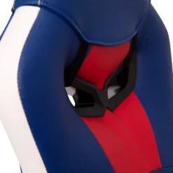 Emma And Oliver Faux Leather Ergonomic High Back Gaming Chair With Adjustable Seat Height, Lumbar Support And Padded Arms In Red, White & Blue 21 Emma And Oliver Faux Leather Ergonomic High Back Gaming Chair With Adjustable Seat Height, Lumbar Support And Padded Arms In Red, White & Blue -Home office GUEST 460fe285 af69 4046 aa11 b35380a0b5a6