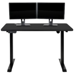 Emma And Oliver Electric Height Adjustable Standing Desk - 48" Wide X 24" Deep -Home office GUEST 4828db39 7c54 480a a655 f049308c8631